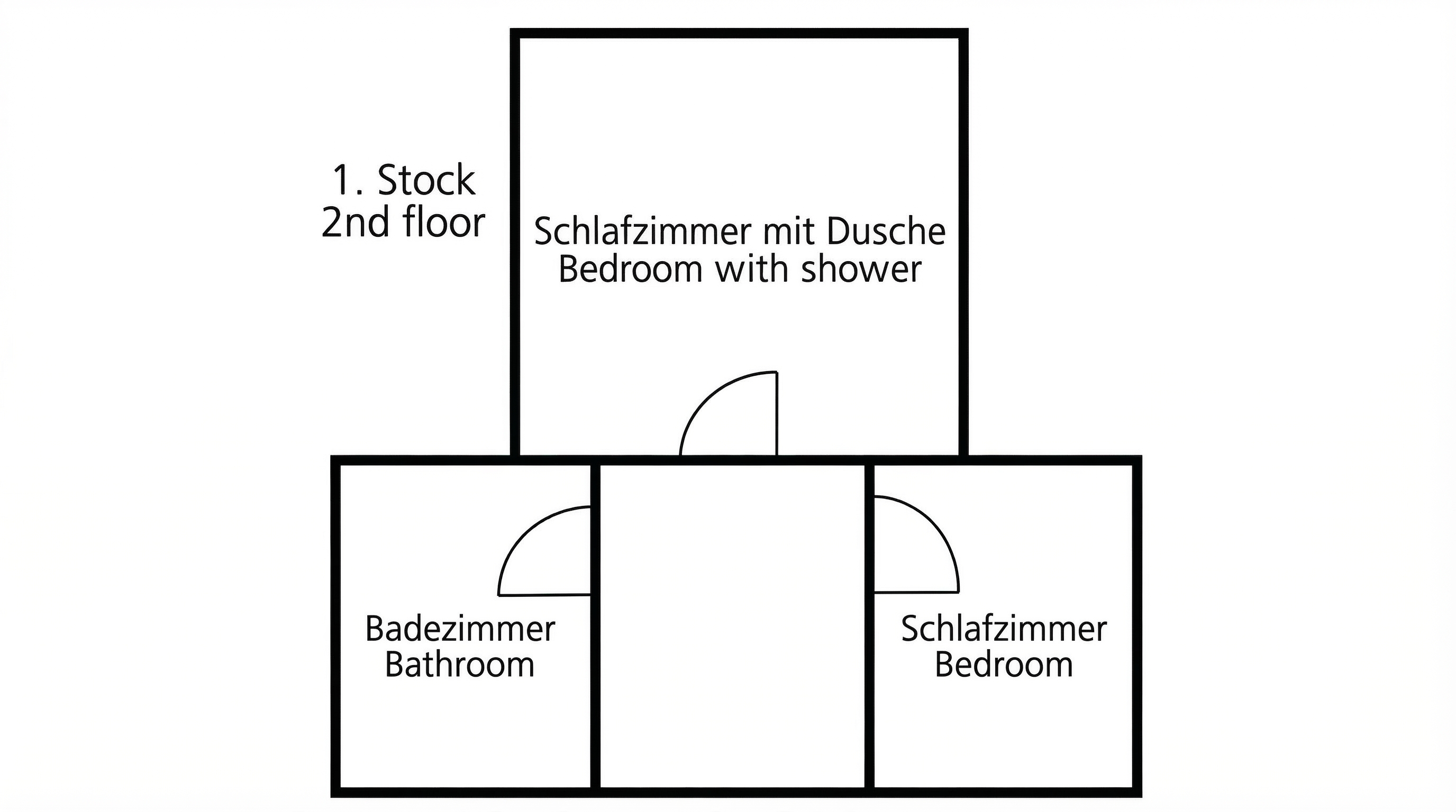 Grundriss Obergeschoss